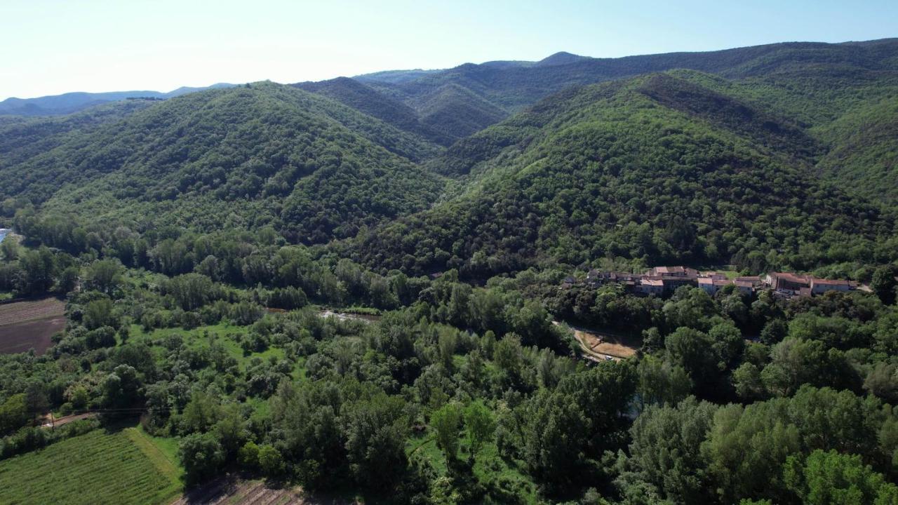 Villa Les Martinets-Piscine-Jacuzzi-Voie Verte-Gorges D'Heric-Massif Du Caroux Mons Olargues 34600 Le Poujol-sur-Orb Exterior photo